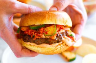 Pork Burgers Recipe (Juicy & Flavorful)